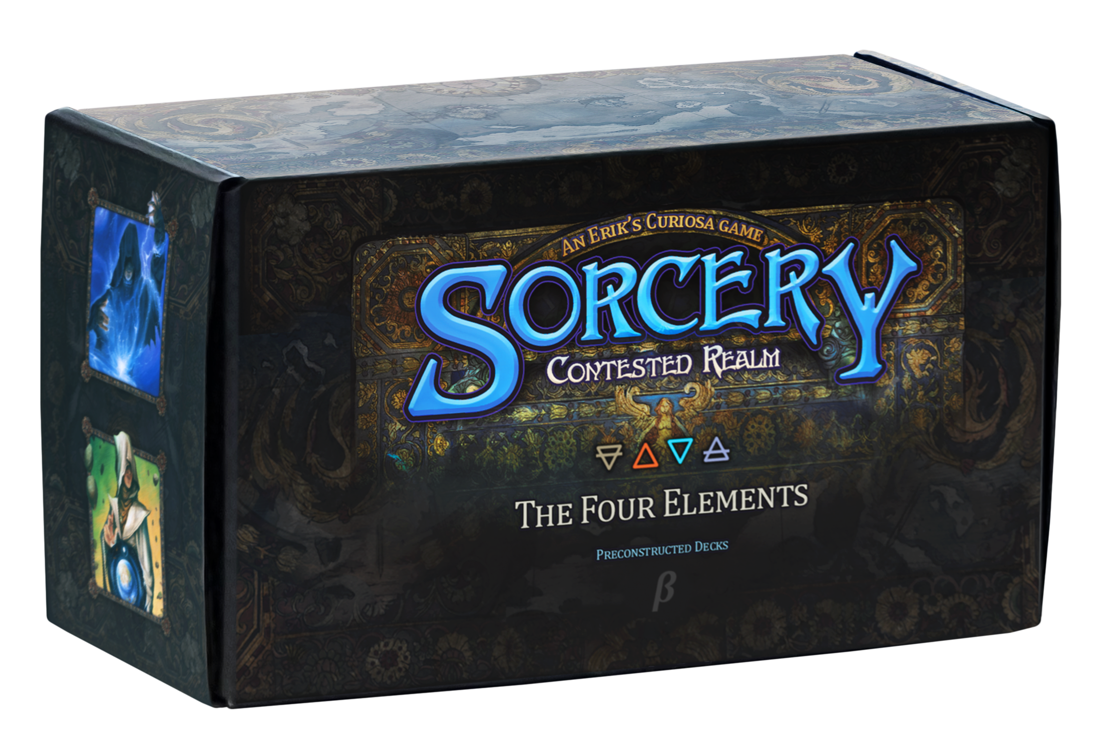 Board game box titled 'Sorcery: Contested Realm The Four Elements'