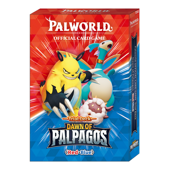 Palworld: Dawn of Palpagos Trial Deck: Red & Blue