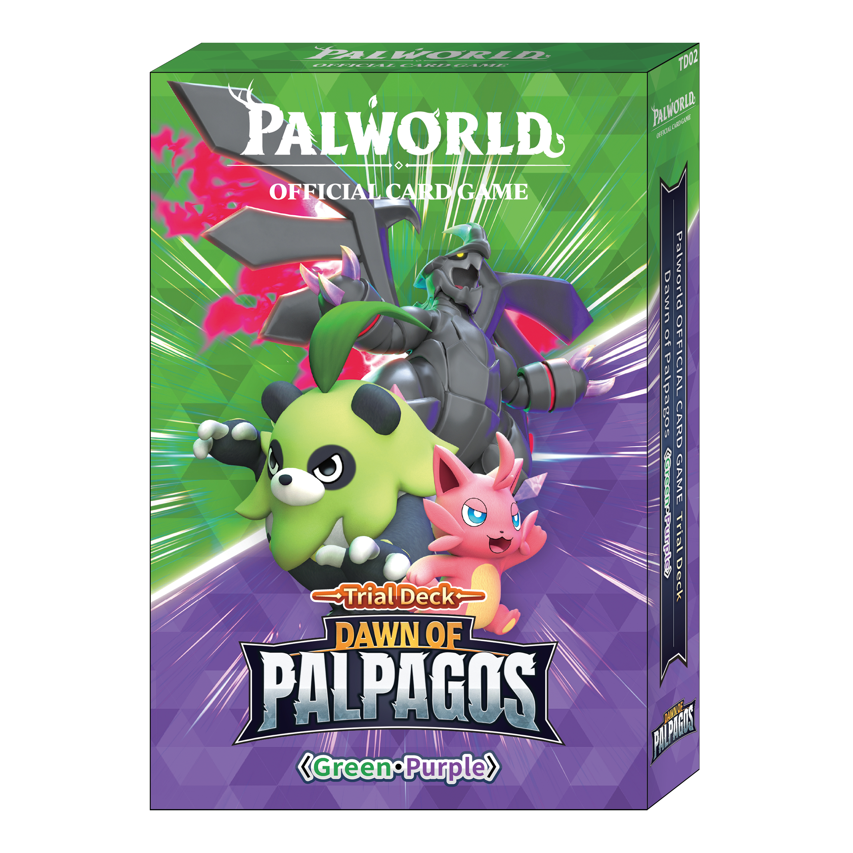Palworld: Dawn of Palpagos Trial Deck: Green & Purple