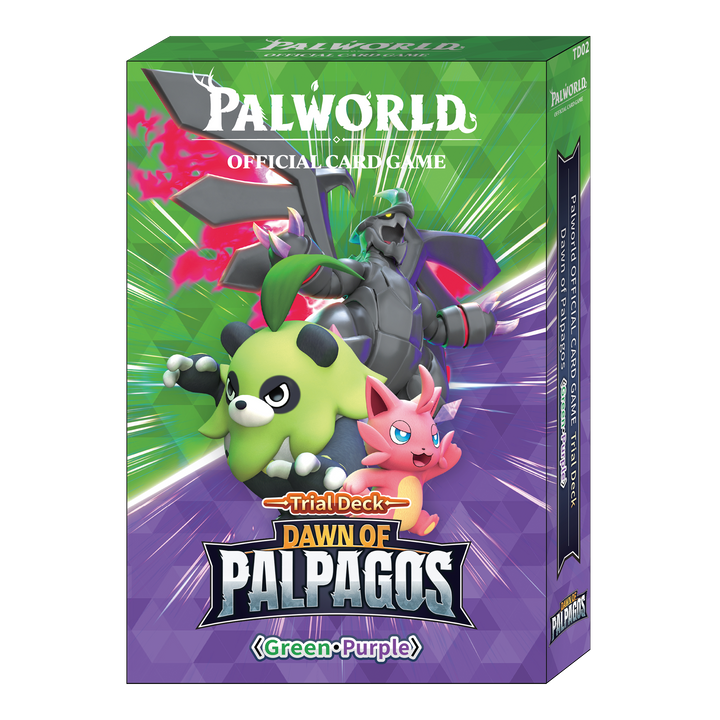 Palworld: Dawn of Palpagos Trial Deck: Green & Purple