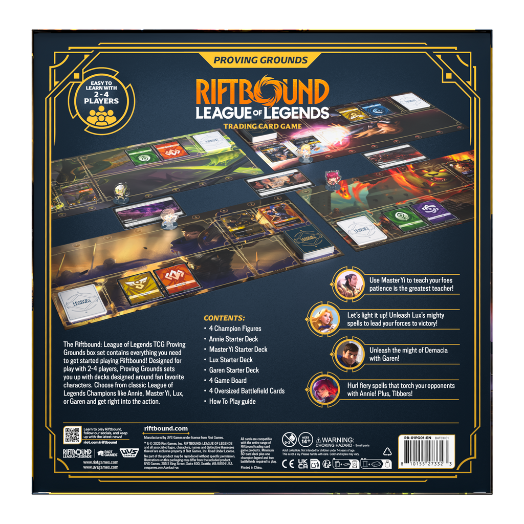 Riftbound: Origins Proving Grounds Box Set