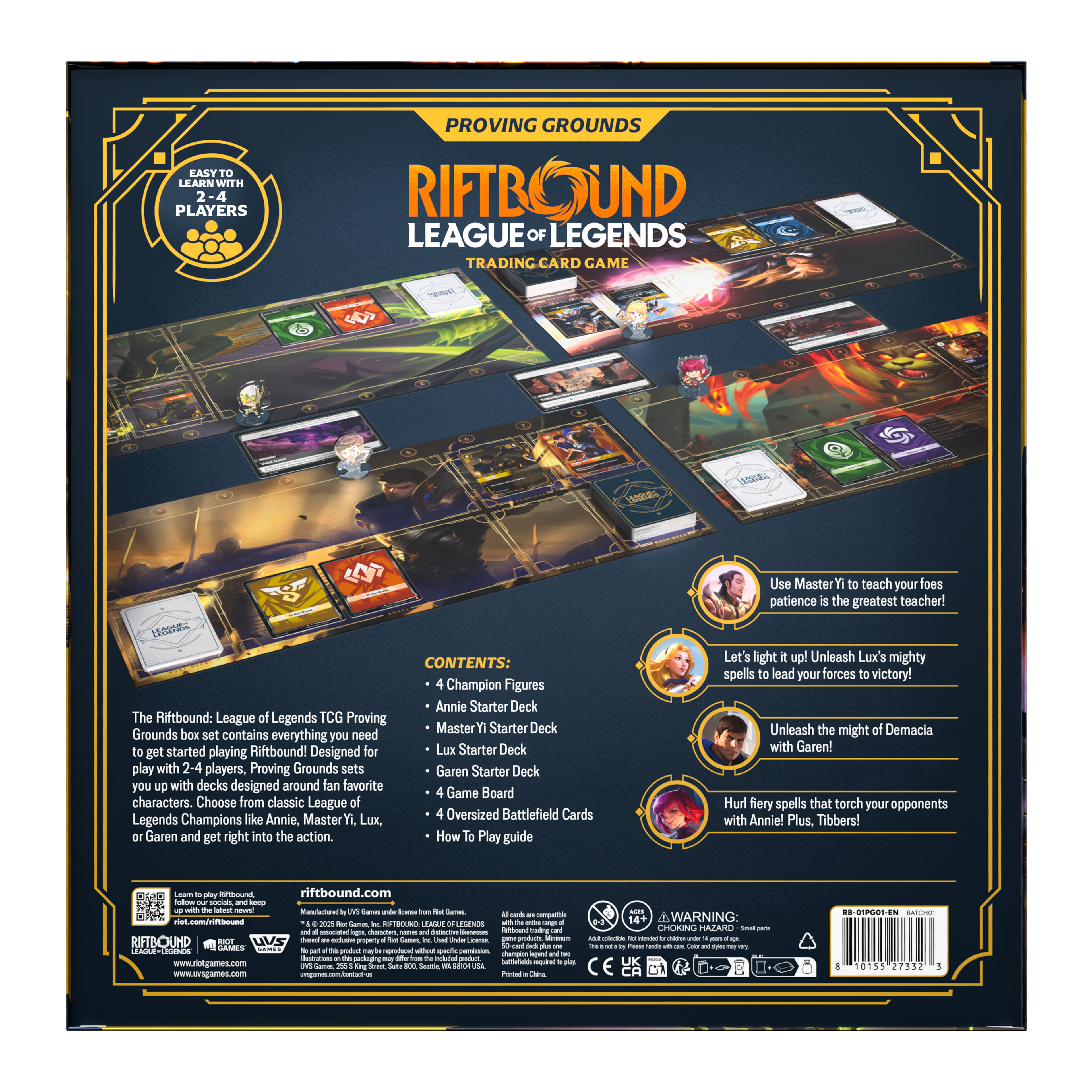 Riftbound: Origins Proving Grounds Box Set