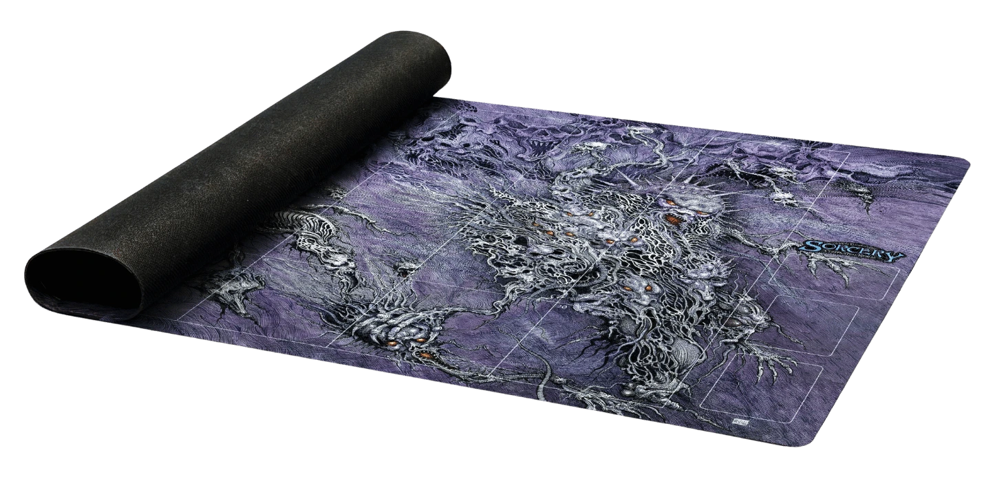 Gothic sorcery play mat
