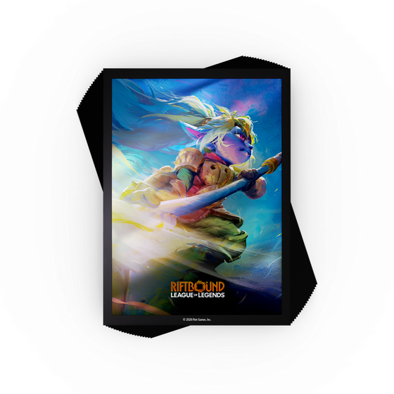 Riftbound: Unleashed Art Sleeves: Poppy